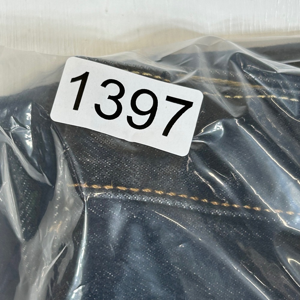 Levis 501 Original Fit Jeans Mens 37x29 Dark Wash Indigo Blue Cotton Button Fly - Picture 10 of 10